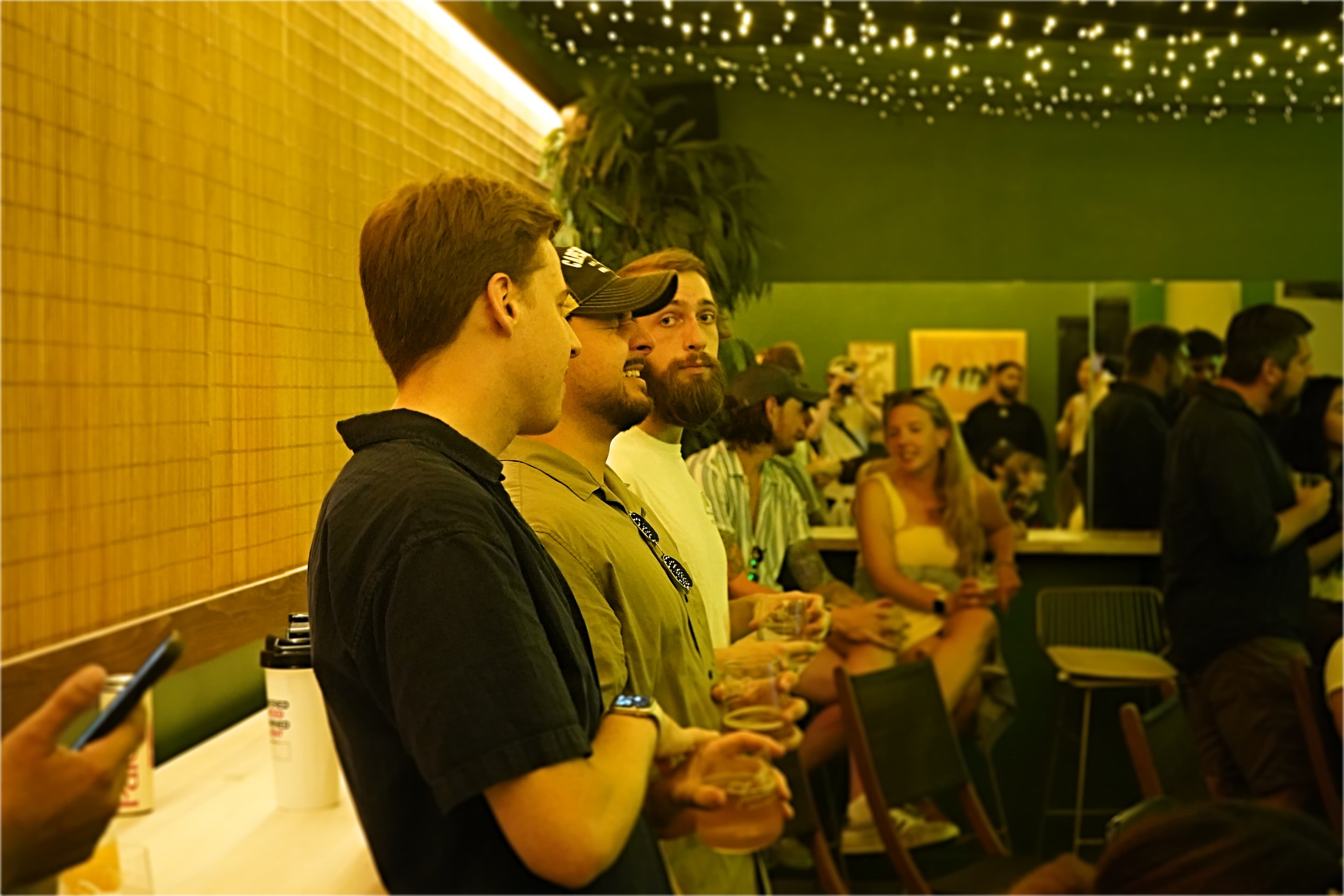 Guests at a past Talks Over Draft event